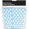 Popcorn Box - Lys Blå Dots