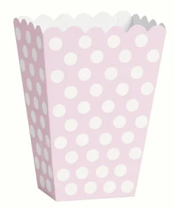 Popcorn Box - Lys Rosa Dots