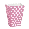 Popcorn Box - Rosa Dots