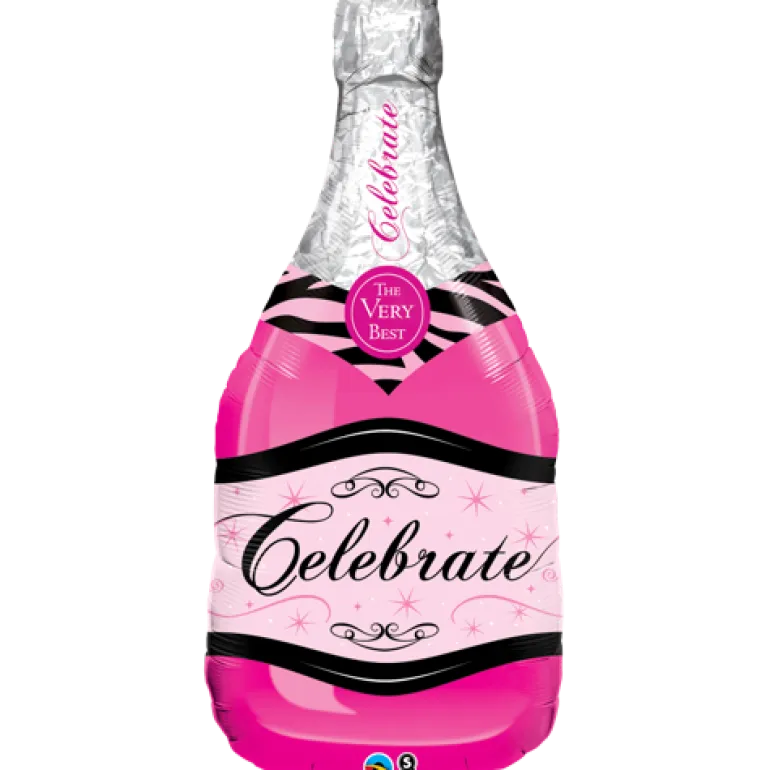 Premium Ballongfigur - Champagneflaske