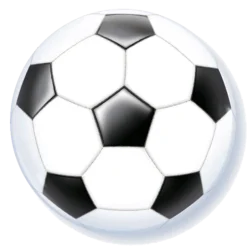 Premium Bubbleballong - Fotball