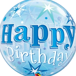 Premium Bubbleballong - "Happy Birthday"