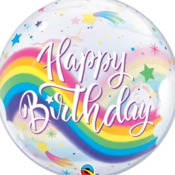 Premium Bubbleballong - "Happy Birthday"