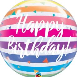 Premium Bubbleballong - "Happy Birthday"