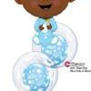 Premium Bubbleballong - Hvite Fotavtrykk