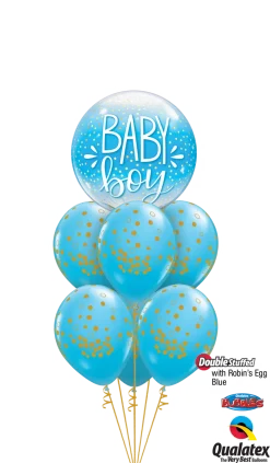 Premium Folieballong - "Baby Boy"