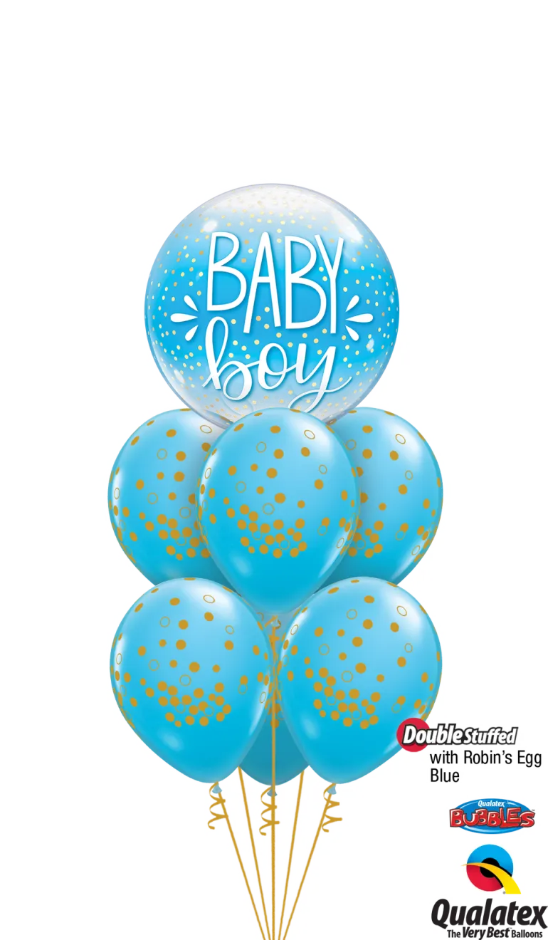 Premium Folieballong - "Baby Boy"