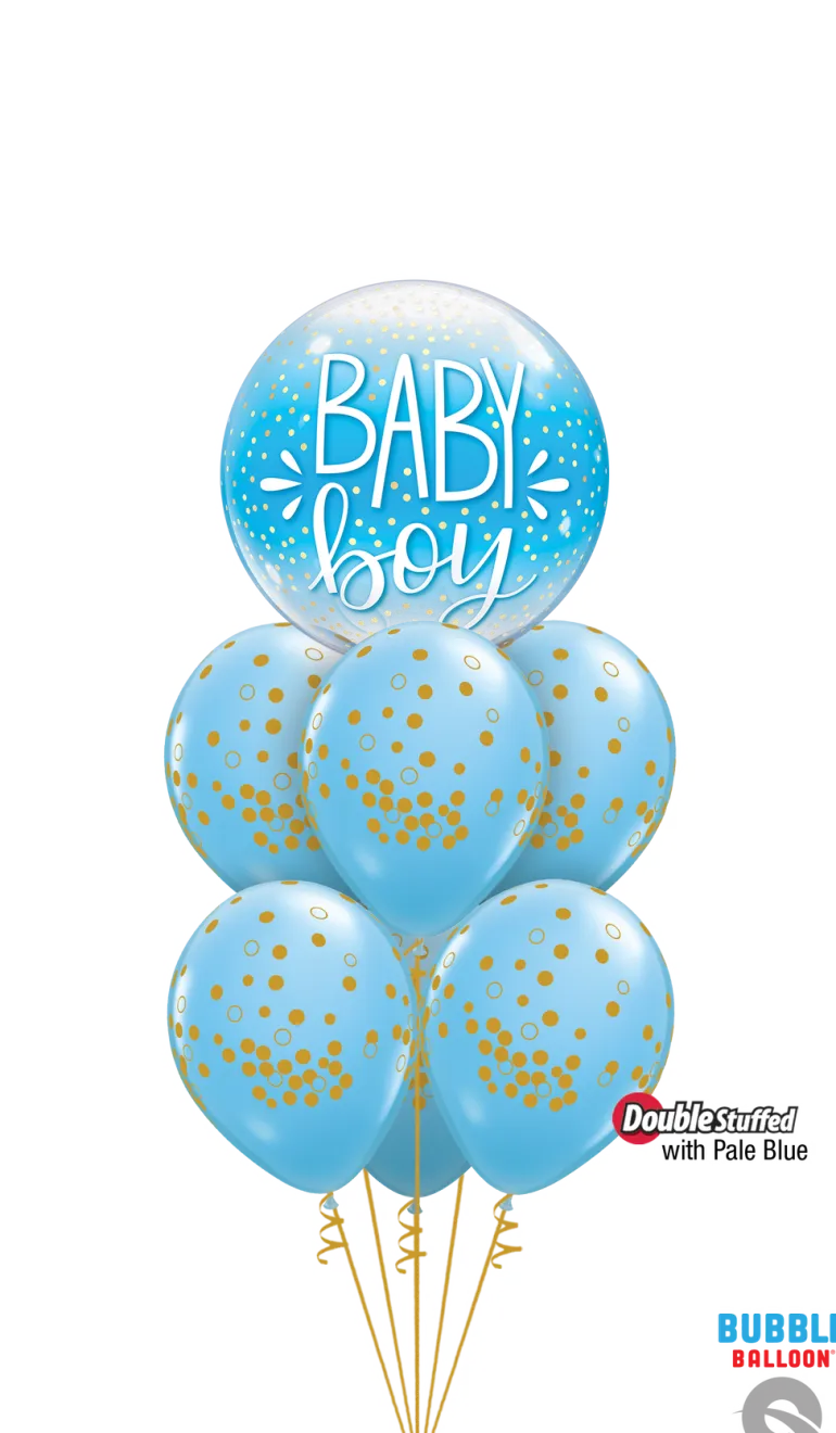 Premium Folieballong - "Baby Boy"
