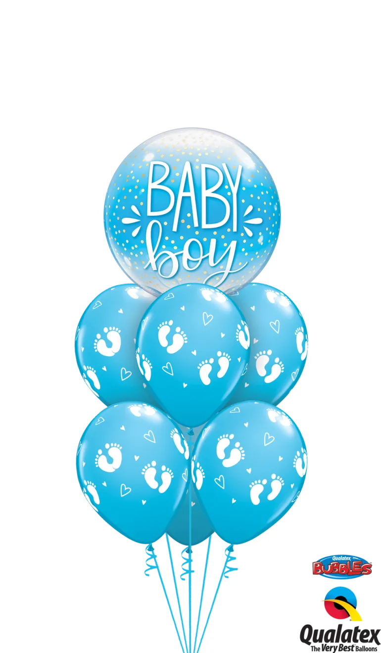Premium Folieballong - "Baby Boy"