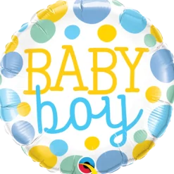 Premium Folieballong - "Baby Boy"