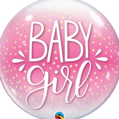 Premium Folieballong - "Baby Girl"