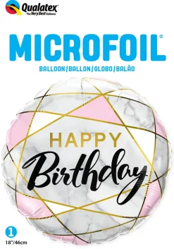 Premium Folieballong - "Happy Birthday"
