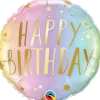 Premium Folieballong - "Happy Birthday"