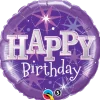 Premium Folieballong - "Happy Birthday"