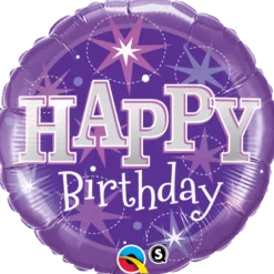 Premium Folieballong - "Happy Birthday"