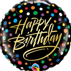 Premium Folieballong - "Happy Birthday"