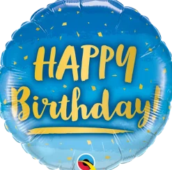 Premium Folieballong - "Happy Birthday"