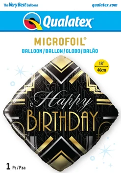 Premium Folieballong - "Happy Birthday"