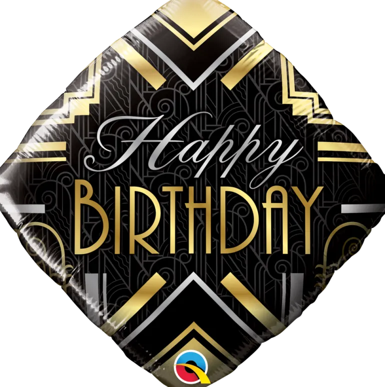 Premium Folieballong - "Happy Birthday"