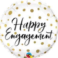 Premium Folieballong - Happy Engagement