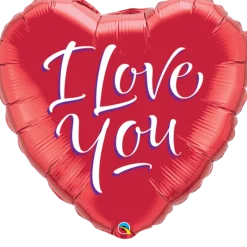 Premium Folieballong - "I Love You"