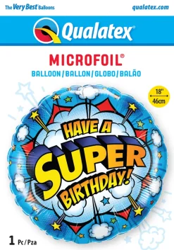 Premium Folie - "Have a Super Birthday!"