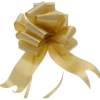 Pull bows: Gold 50 mm