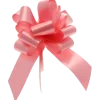 Pull bows: Pink 50 mm