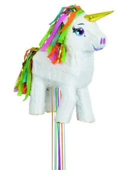 Pull Pinata - Enhjørning Hvit