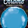 18R Chrome Blue - Rund (Pakket)