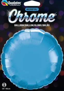 18R Chrome Blue - Rund (Pakket)