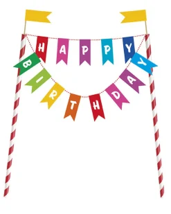 Regnbuebursdag - "Happy Birthday"
