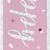 Rosa & Sølv Glitz - #13