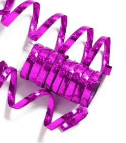 Serpentin - Holografisk Rosa