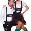Skjorte, Alpe - Oktoberfest - Hvit