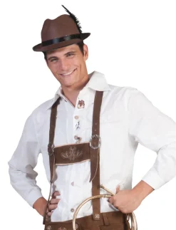 Skjorte, Alpe - Oktoberfest - Hvit