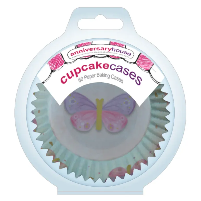Sommerfugl pastel - Cupcakeformer