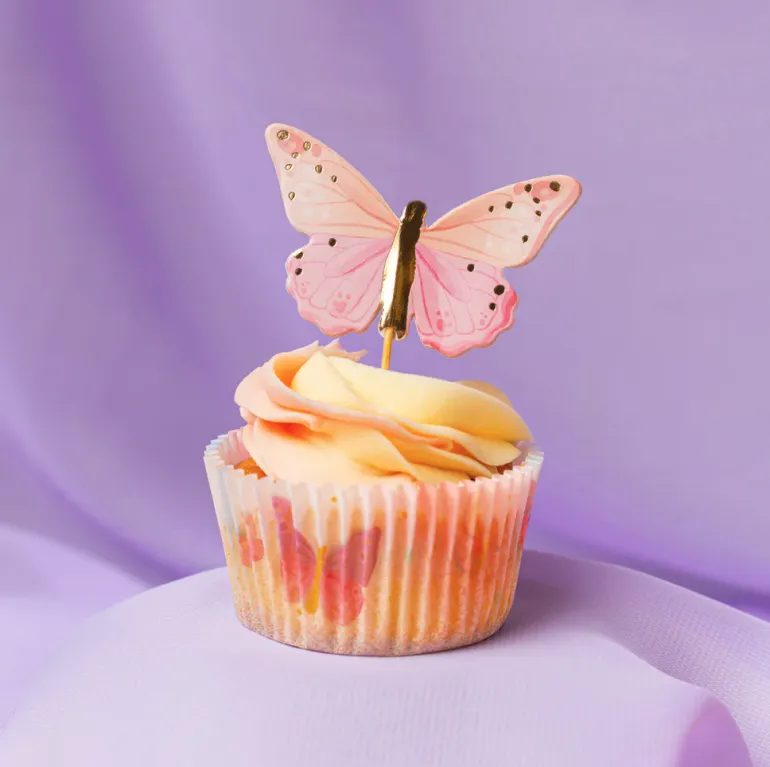 Sommerfugl pastel - Cupcakeformer