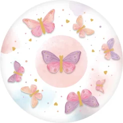 Sommerfugl pastel - Cupcakeformer