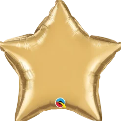 20ST Chrome Gold – Stjerne (Pakket)