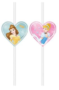 Sugerør - Disney Prinsesse - Papp