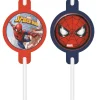 Sugerør - Spiderman Crimefighter - Papp