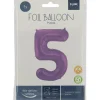 Tallballong Folie - Nummer 5 - Lilla