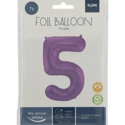 Tallballong Folie - Nummer 5 - Lilla