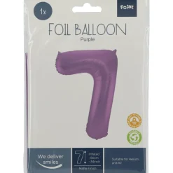 Tallballong Folie - Nummer 7 - Lilla