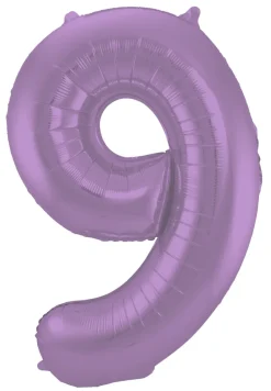 Tallballong Folie - Nummer 9 - Lilla