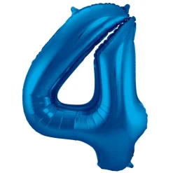Tallballong - Nummer 4 - Blå