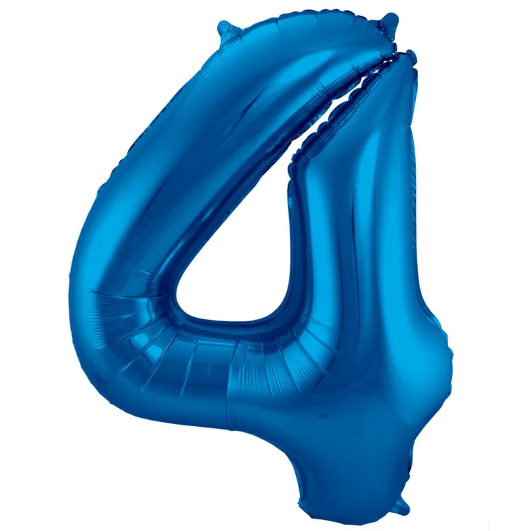 Tallballong - Nummer 4 - Blå