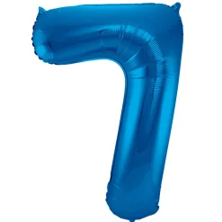 Tallballong - Nummer 7 - Blå