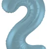 Tallballong - Nummer 2 - Pastel Blå Matt